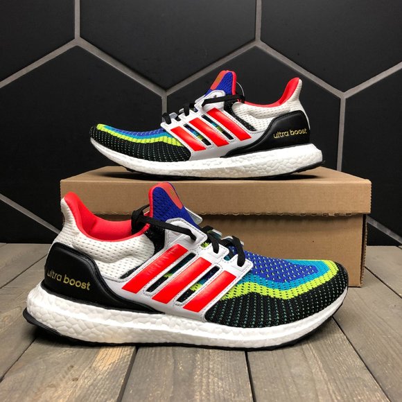 adidas Other - Adidas Ultraboost 2.0 DNA White Multicolor Size 9